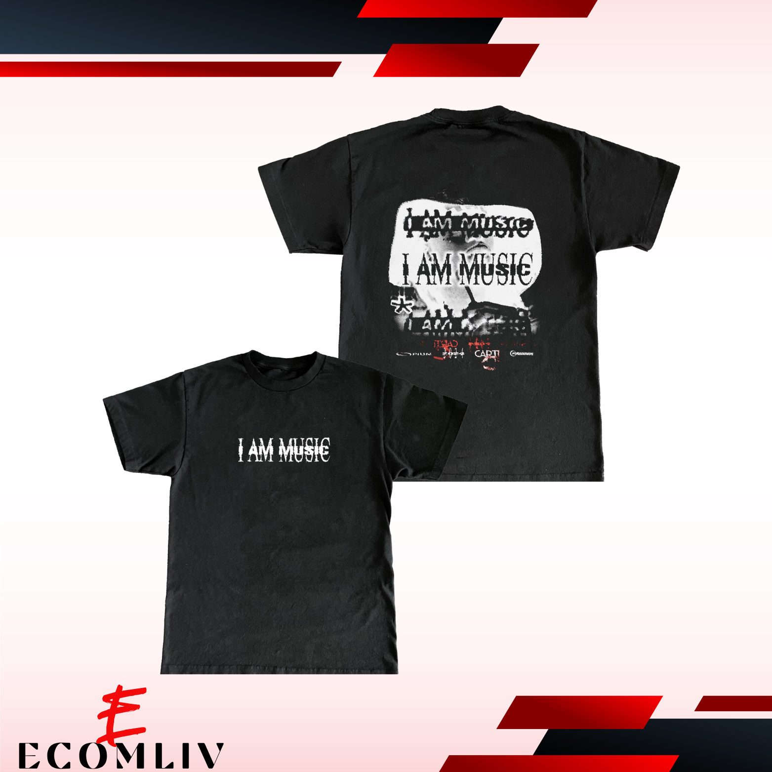 Playboi Carti I Am Music Album Cover T-Shirt, Playboi Carti New Album T Shirt, Opium Merch, Playboi Carti Merch, Playboi Carti T-Shirt